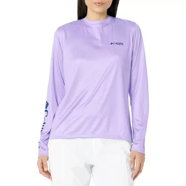 Columbia Women's Tidal Tee PFG Palapa Palms Long Sleeve