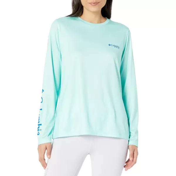 Columbia Women's Tidal Tee PFG Palapa Palms Long Sleeve
