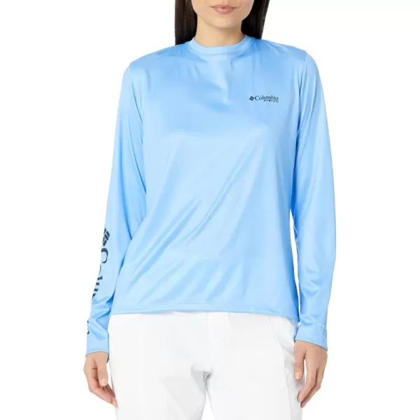 Columbia Women's Tidal Tee PFG Palapa Palms Long Sleeve