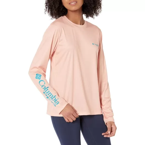 Columbia Women's Tidal Tee PFG Palapa Palms Long Sleeve