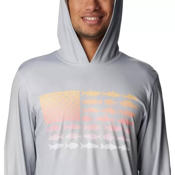 Columbia Men's Terminal Tackle PFG Fish Flag Hoodie