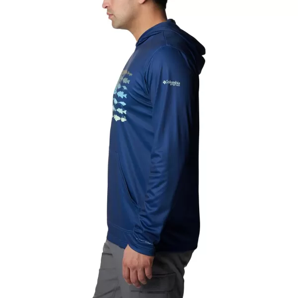 Columbia Men's Terminal Tackle PFG Fish Flag Hoodie