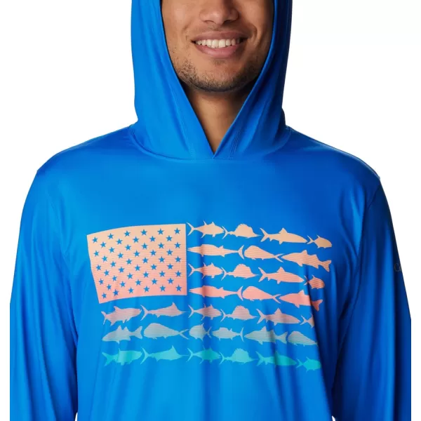 Columbia Men's Terminal Tackle PFG Fish Flag Hoodie