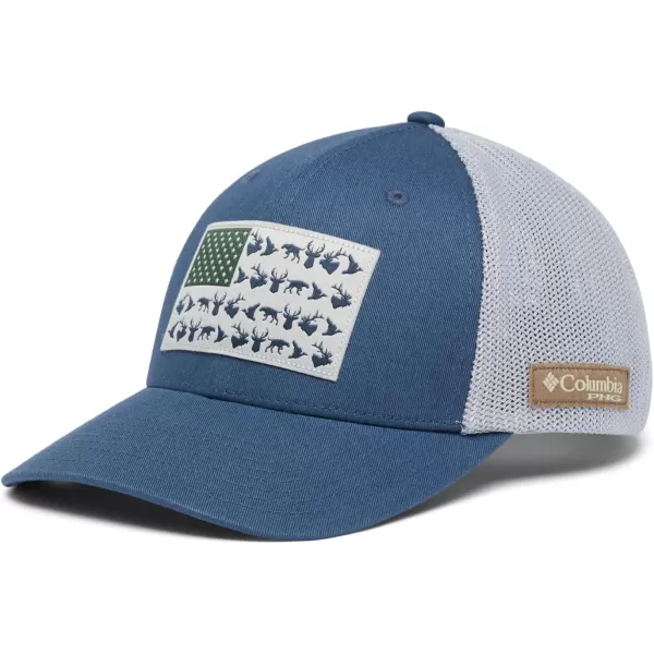 Columbia PHG Game Flag Mesh Ball Cap