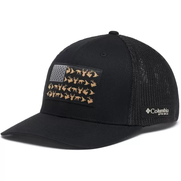 Columbia PHG Game Flag Mesh Ball Cap