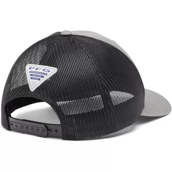 Columbia Unisex-Adult Pfg Fish Flag Mesh Snap Back