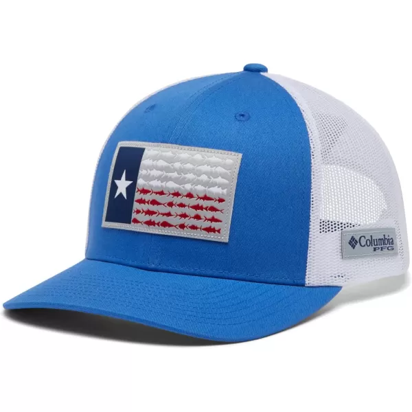 Columbia Unisex-Adult Pfg Fish Flag Mesh Snap Back