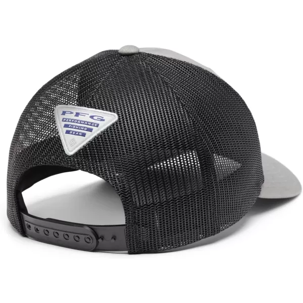 Columbia Unisex-Adult Pfg Fish Flag Mesh Snap Back