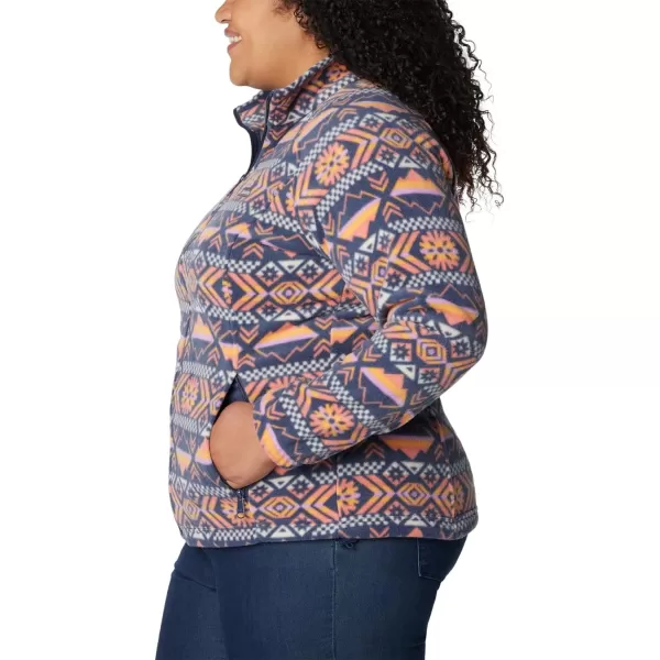 Columbia Women's Benton Springs Printed Full Zip