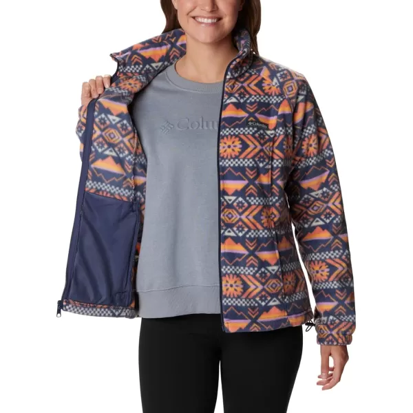 Columbia Women's Benton Springs Printed Full Zip