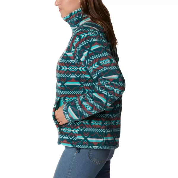 Columbia Women's Benton Springs Printed Full Zip