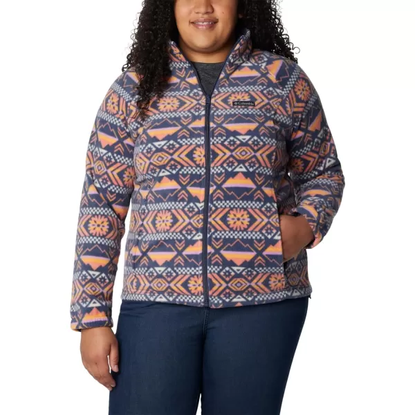 Columbia Women's Benton Springs Printed Full Zip