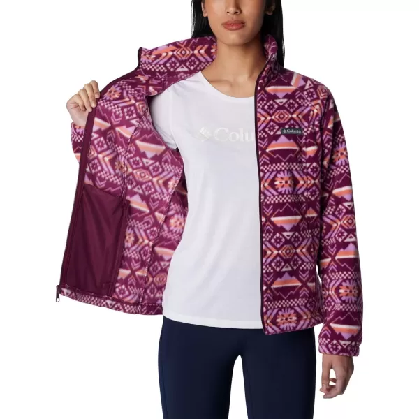 Columbia Women's Benton Springs Printed Full Zip