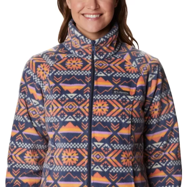 Columbia Women's Benton Springs Printed Full Zip