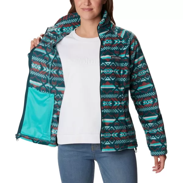 Columbia Women's Benton Springs Printed Full Zip