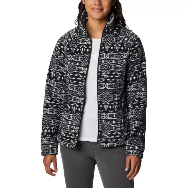 Columbia Women's Benton Springs Printed Full Zip
