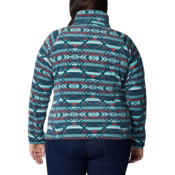 Columbia Women's Benton Springs Printed Full Zip