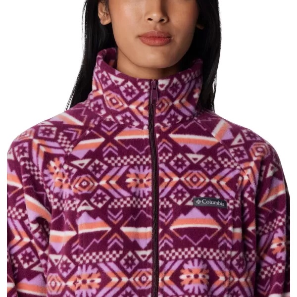 Columbia Women's Benton Springs Printed Full Zip