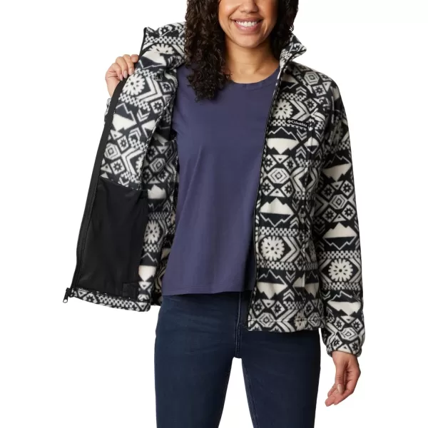 Columbia Women's Benton Springs Printed Full Zip