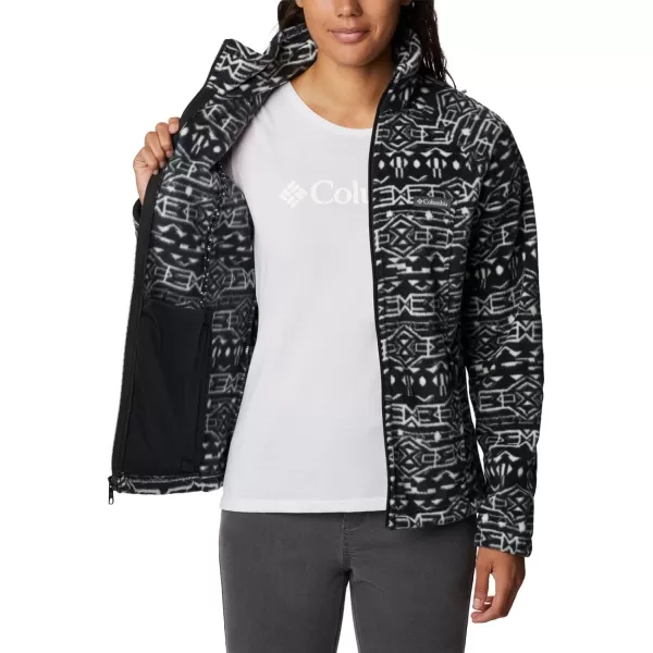 Columbia Women's Benton Springs Printed Full Zip
