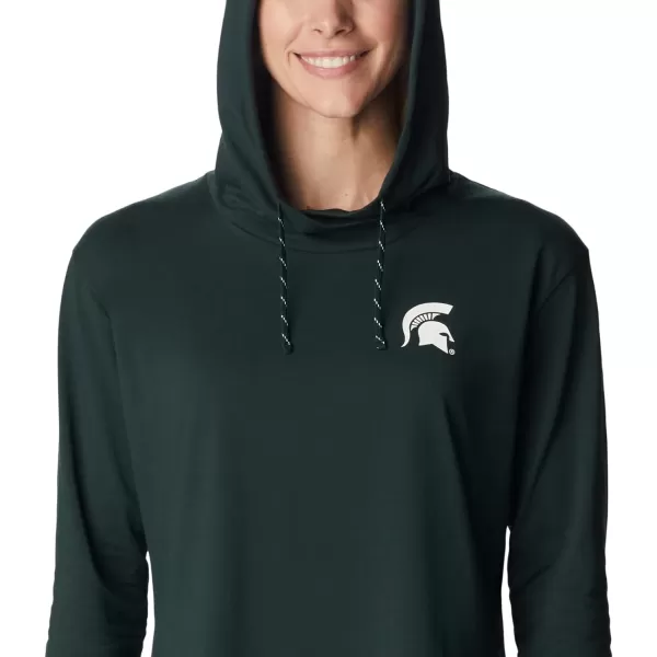 Columbia Women's Collegiate Sun Trek Hooded Pullover