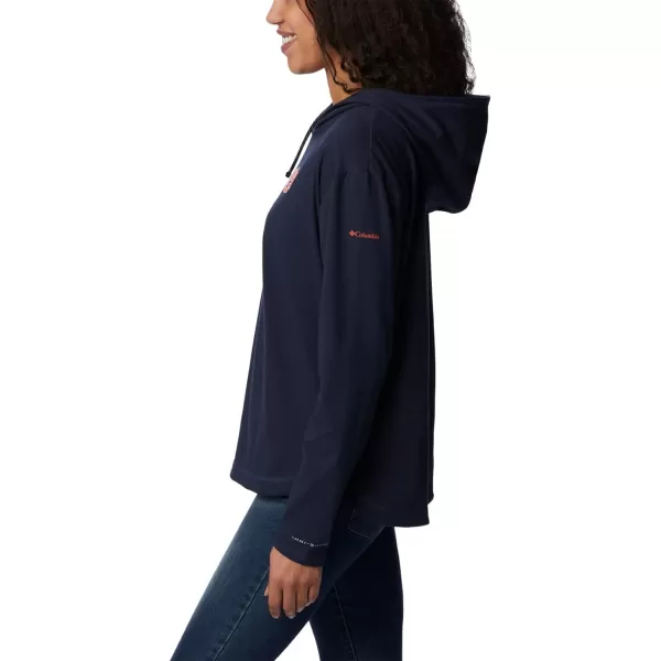 Columbia Women's Collegiate Sun Trek Hooded Pullover