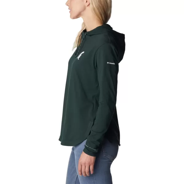 Columbia Women's Collegiate Sun Trek Hooded Pullover