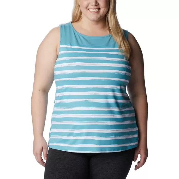 Columbia Women's Columbia Women’s Chill River Tank Top, Moisture Wicking, Sun Protection
