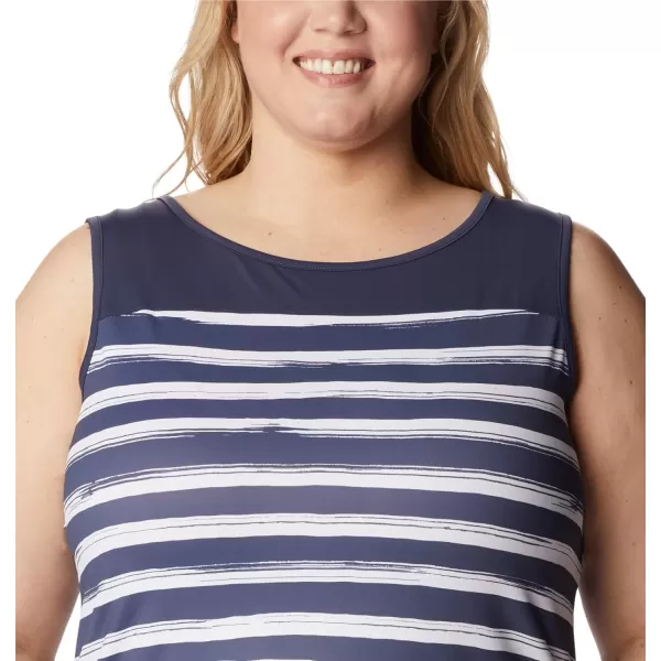 Columbia Women's Columbia Women’s Chill River Tank Top, Moisture Wicking, Sun Protection