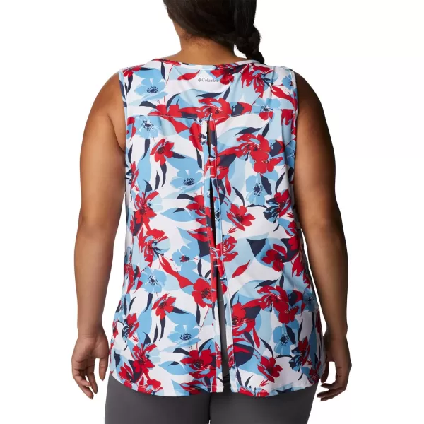 Columbia Women's Columbia Women’s Chill River Tank Top, Moisture Wicking, Sun Protection