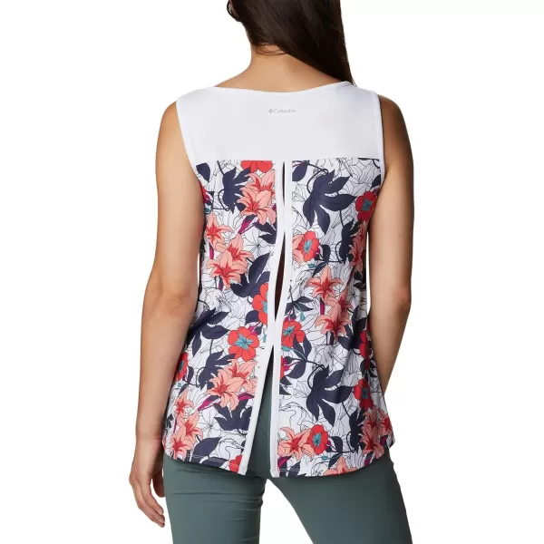 Columbia Women's Columbia Women’s Chill River Tank Top, Moisture Wicking, Sun Protection