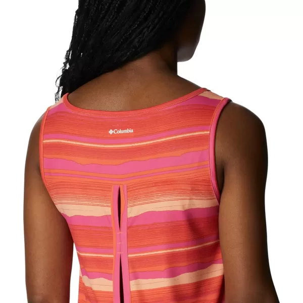 Columbia Women's Columbia Women’s Chill River Tank Top, Moisture Wicking, Sun Protection