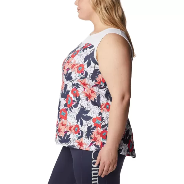 Columbia Women's Columbia Women’s Chill River Tank Top, Moisture Wicking, Sun Protection