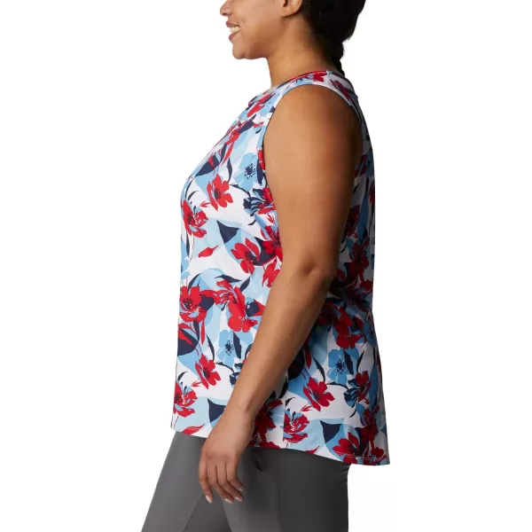 Columbia Women's Columbia Women’s Chill River Tank Top, Moisture Wicking, Sun Protection