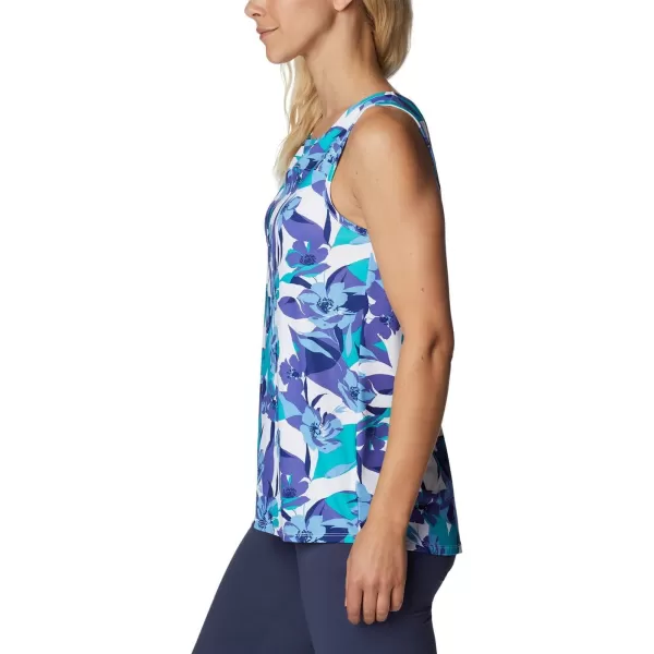 Columbia Women's Columbia Women’s Chill River Tank Top, Moisture Wicking, Sun Protection