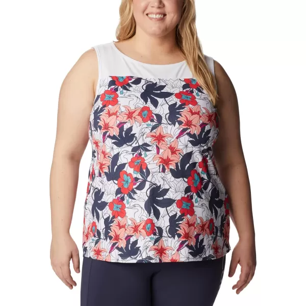 Columbia Women's Columbia Women’s Chill River Tank Top, Moisture Wicking, Sun Protection