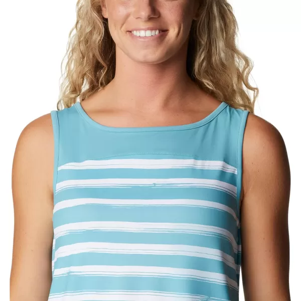 Columbia Women's Columbia Women’s Chill River Tank Top, Moisture Wicking, Sun Protection