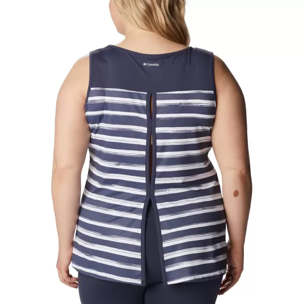 Columbia Women's Columbia Women’s Chill River Tank Top, Moisture Wicking, Sun Protection