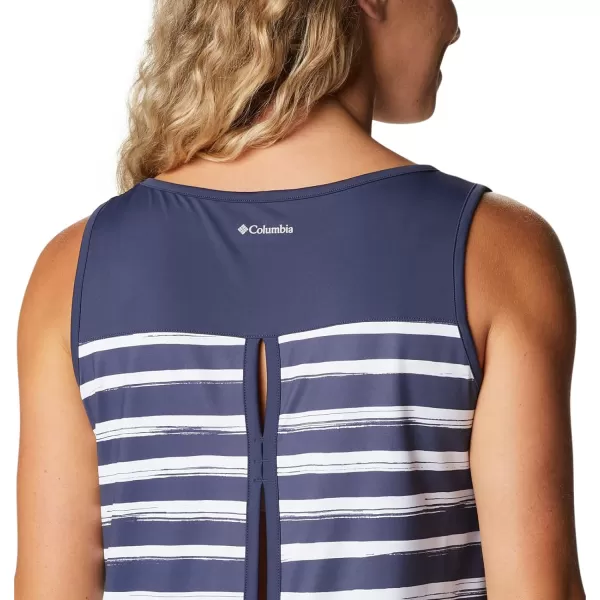 Columbia Women's Columbia Women’s Chill River Tank Top, Moisture Wicking, Sun Protection