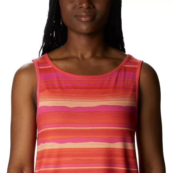Columbia Women's Columbia Women’s Chill River Tank Top, Moisture Wicking, Sun Protection