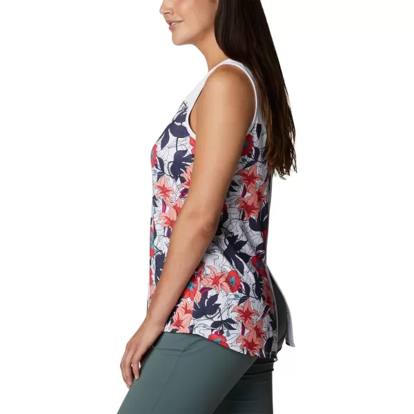 Columbia Women's Columbia Women’s Chill River Tank Top, Moisture Wicking, Sun Protection