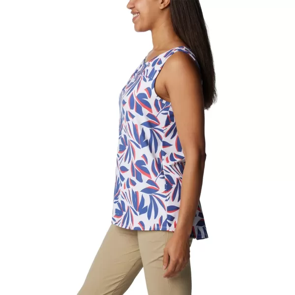 Columbia Women's Columbia Women’s Chill River Tank Top, Moisture Wicking, Sun Protection