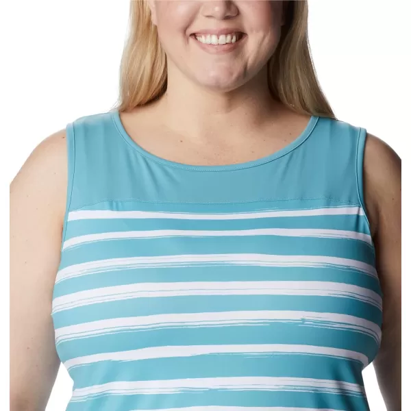 Columbia Women's Columbia Women’s Chill River Tank Top, Moisture Wicking, Sun Protection