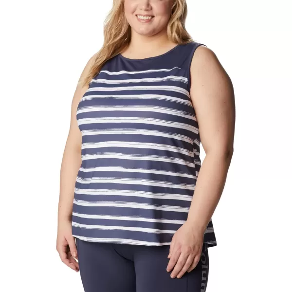 Columbia Women's Columbia Women’s Chill River Tank Top, Moisture Wicking, Sun Protection