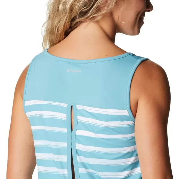 Columbia Women's Columbia Women’s Chill River Tank Top, Moisture Wicking, Sun Protection