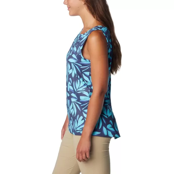 Columbia Women's Columbia Women’s Chill River Tank Top, Moisture Wicking, Sun Protection