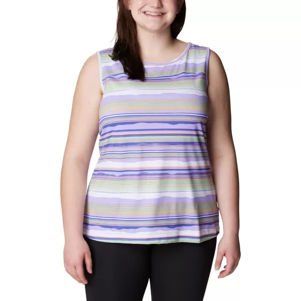 Columbia Women's Columbia Women’s Chill River Tank Top, Moisture Wicking, Sun Protection