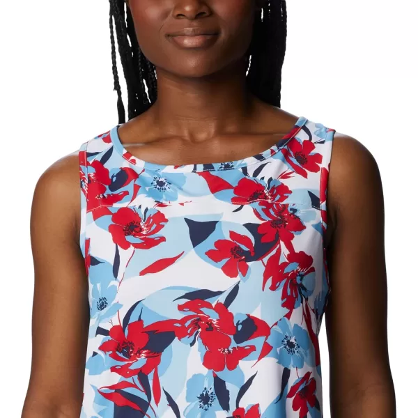 Columbia Women's Columbia Women’s Chill River Tank Top, Moisture Wicking, Sun Protection