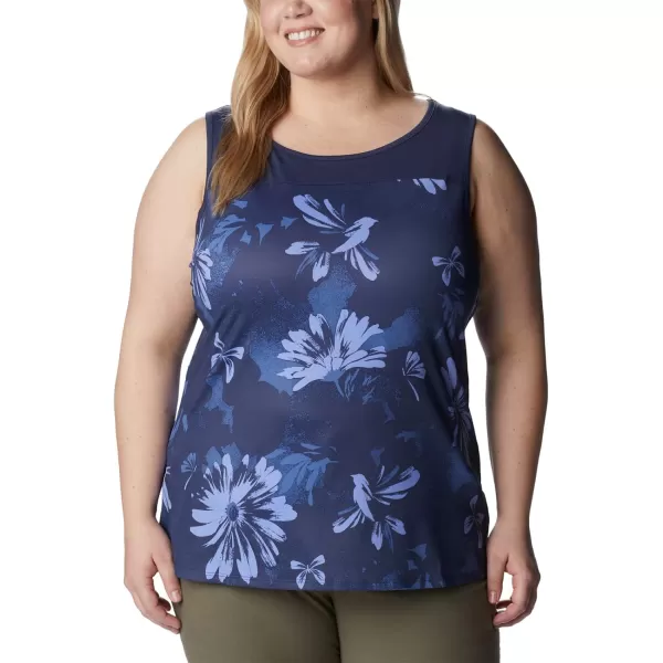 Columbia Women's Columbia Women’s Chill River Tank Top, Moisture Wicking, Sun Protection