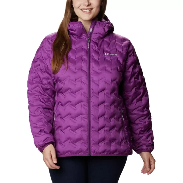 Columbia Womens Delta Ridge Down Hooded Jacket